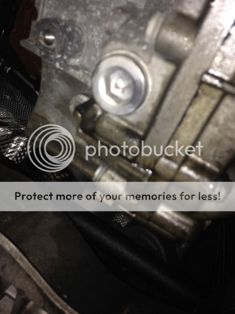 Is this rear main seal or my dsg leaking. VW GTI MKVI Forum / VW Golf